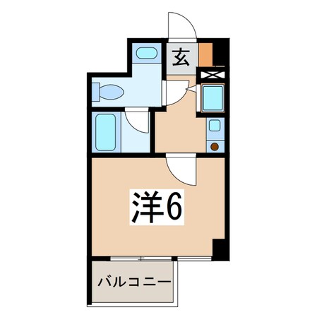 キャッスルマンション会津若松の物件間取画像